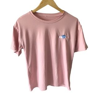 YESSTYLE Pink T-Shirt